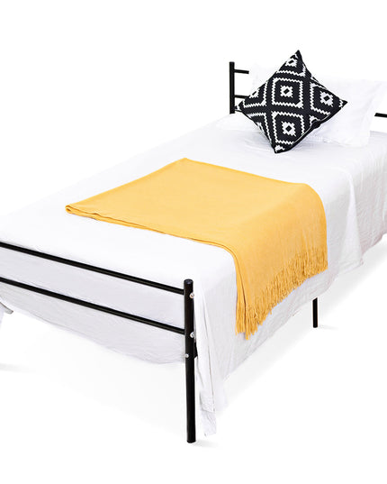 Giantex Platform Bed with Headboard and Footboard