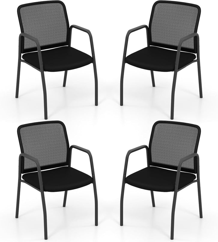 Giantex Office Guest Chair, Waiting Room Chairs with Mesh Back