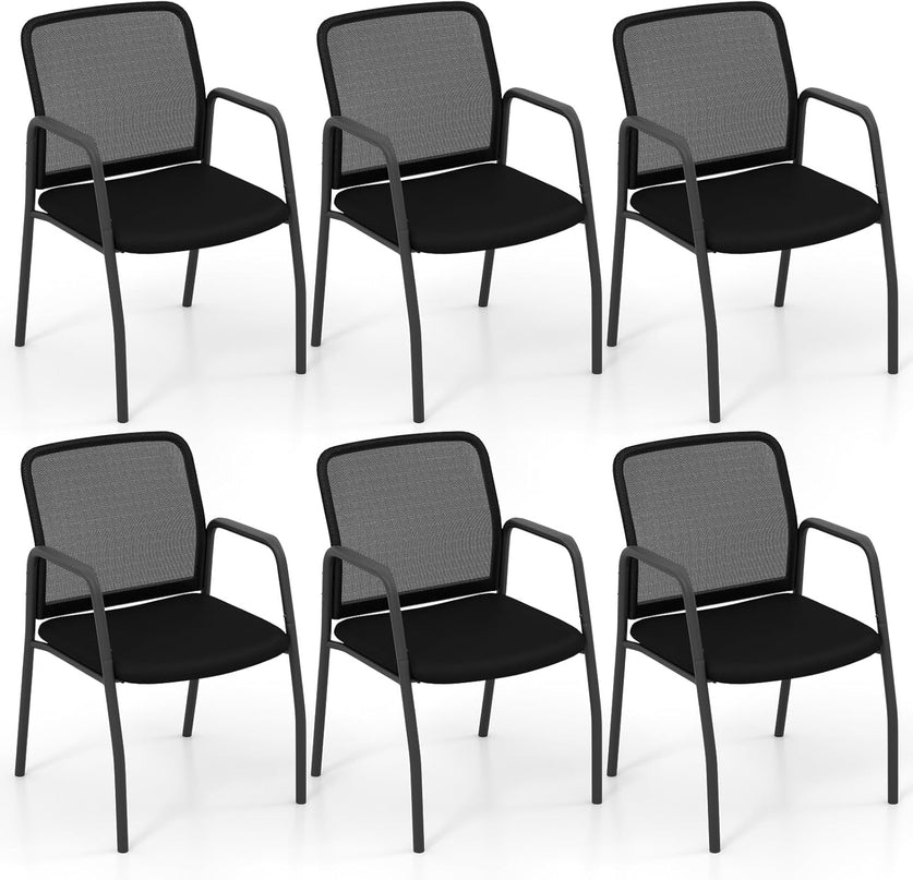 Giantex Office Guest Chair, Waiting Room Chairs with Mesh Back