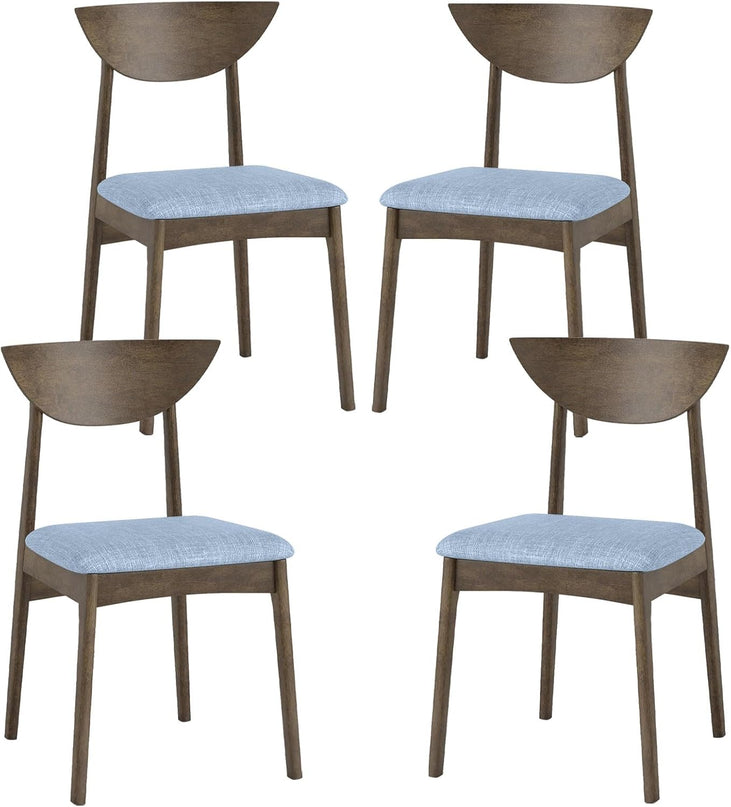 Giantex Wooden Dining Chairs Set for Dining Room Home