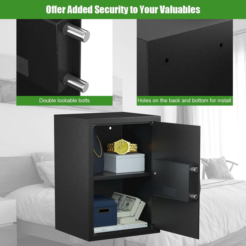 Large Digital Electronic Safe Box Keypad Lock Security - Giantexus