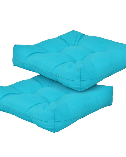 Giantex 2/4/6 Pack Tufted Patio Cushions 4 Inch Thick Outdoor Chair Pads