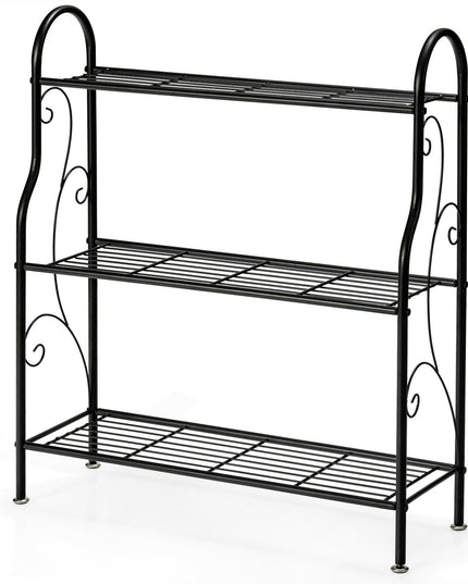Wood Plant Stand, Multi Tier Flower Pot Holder Display Shelf