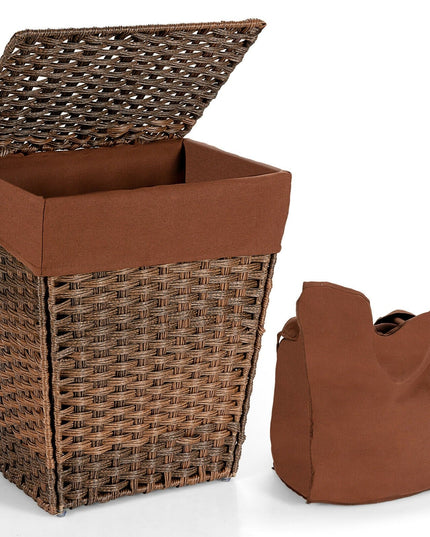 Laundry Hamper with Lid - Giantex