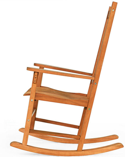 Porch Rocking Chair, Solid Wood Rocker