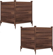 Brown / 4 Panels
