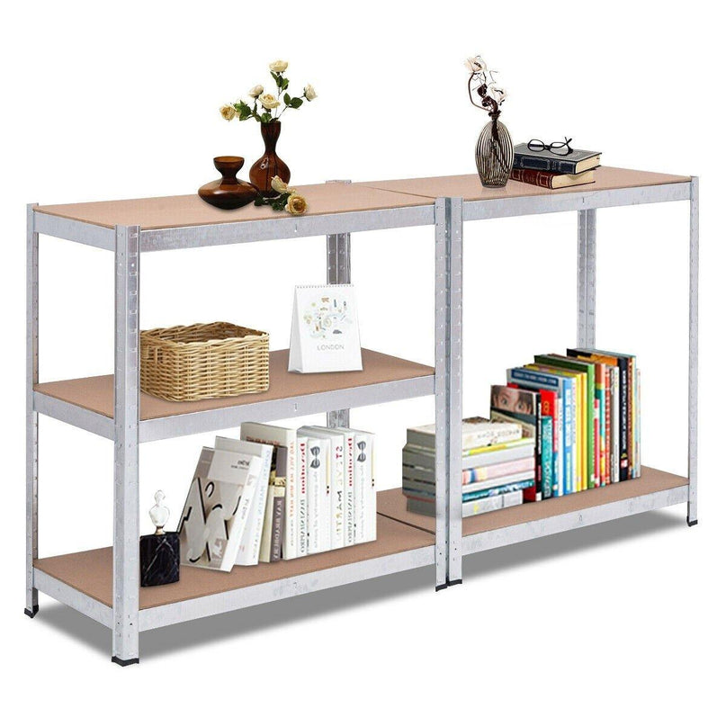 2 Pcs 5-Tier Storage Shelves, Garage Shelving Units - Giantexus