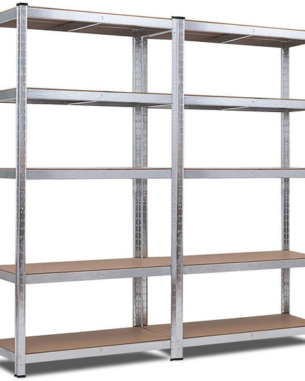 2 Pcs 5-Tier Storage Shelves, Garage Shelving Units - Giantexus