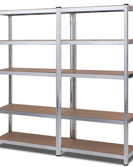 2 Pcs 5-Tier Storage Shelves, Garage Shelving Units - Giantexus