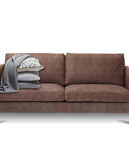 Giantex Modern Upholstered Accent Sofa, Fabric Futon Sofa Bed