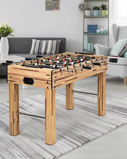 Giantex 48" Foosball Table, 8 Rods, 2 Balls and Score Keepers - Giantexus