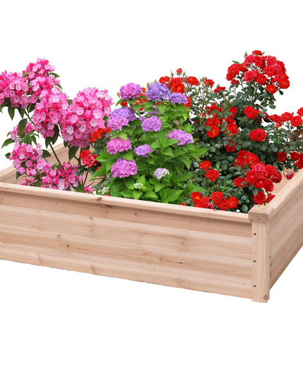 Giantex Raised Garden Bed, 40''Lx40''Wx12''H