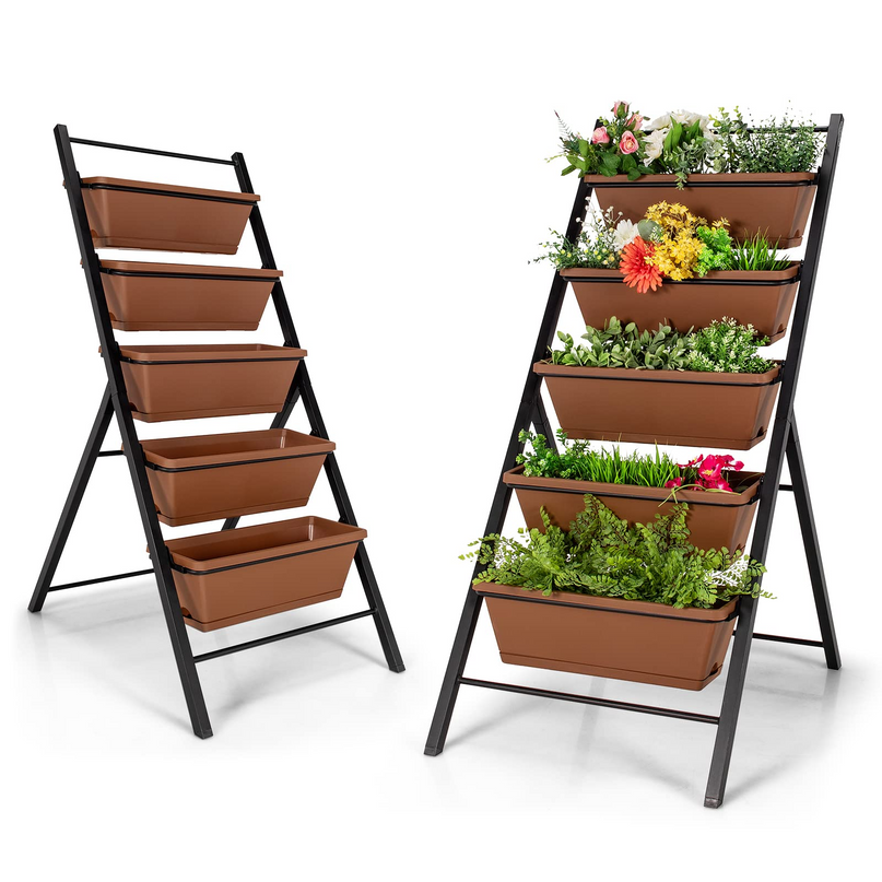 Elevated Garden Beds with Water Drainage Hole