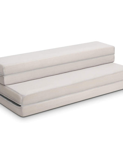 Giantex 4" Thick Folding Portable Mattress Pad Sofa Bed with Carrying Handles