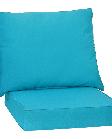 Giantex Patio Cushion Set with Pillow, Deep Seat and Back Cushion