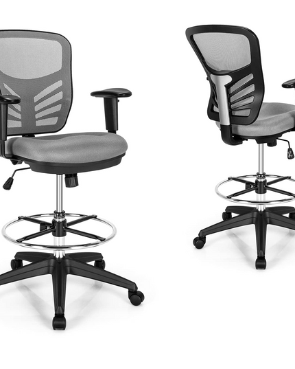 Giantex Mesh Drafting Chair, Standing Desk Chair