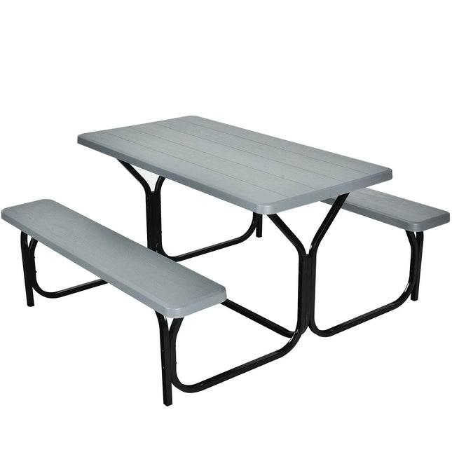 Giantex Picnic Table Bench Set for Outdoor Camping