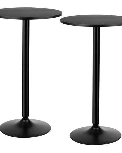 Giantex Pub Bar Table 24-Inch Round Top 40-Inch Height Modern Style