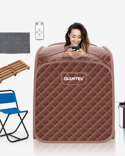 Steam Sauna Portable Therapeutic Sauna 3L Blast-Proof Remote Control