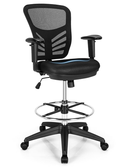 Giantex Mesh Drafting Chair, Standing Desk Chair
