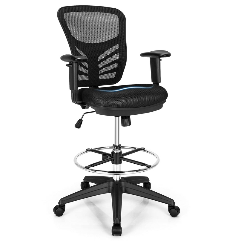 Giantex Mesh Drafting Chair, Standing Desk Chair