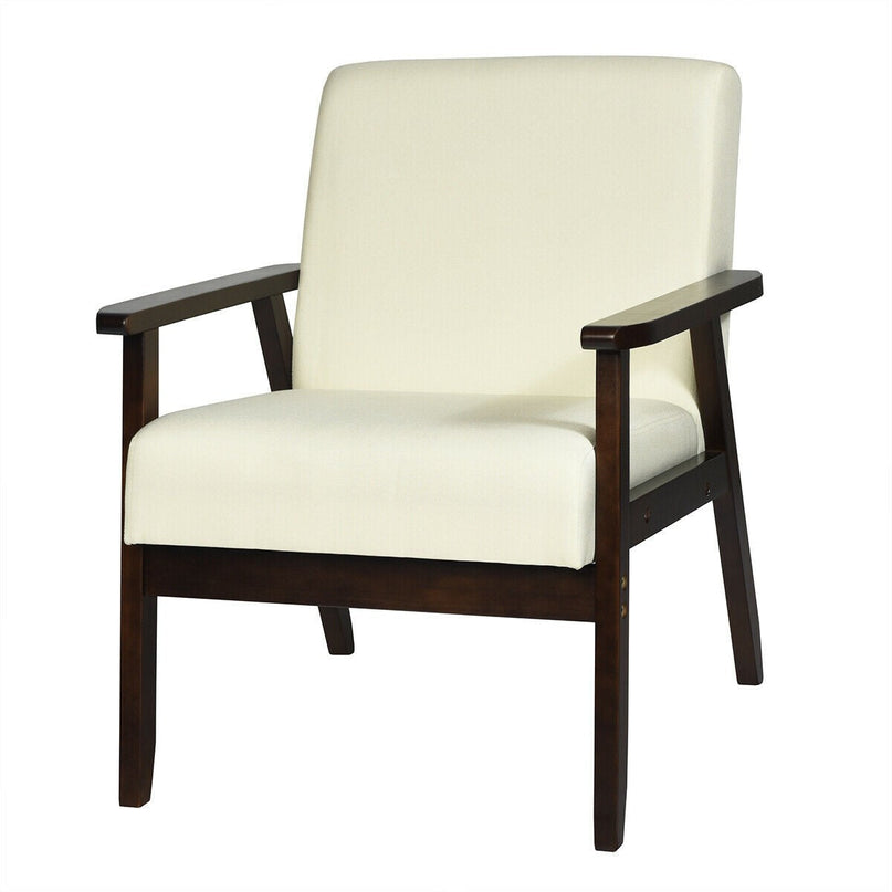 Mid-Century Modern Accent Chair for Living Room - Giantexus