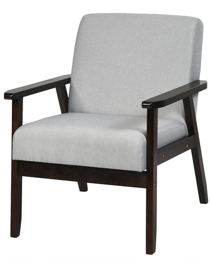 Mid-Century Modern Accent Chair for Living Room - Giantexus