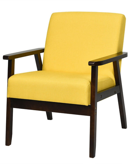 Mid-Century Modern Accent Chair for Living Room - Giantexus