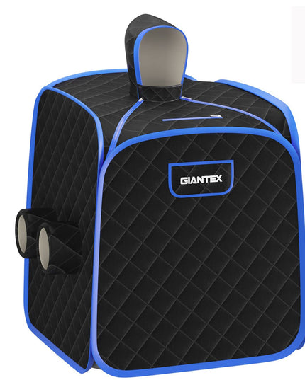 Giantex Portable Folding Sauna, 1 or 2 Person Steam Spa with Remote Control