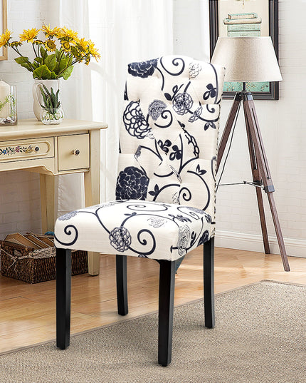 Giantex Parsons Chairs, Uphostered Kitchen Dining Chairs w/Wood Legs