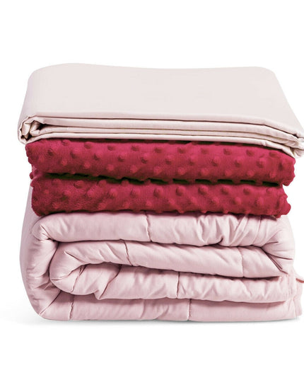 Weighted Blanket with Duvet Covers - Giantex