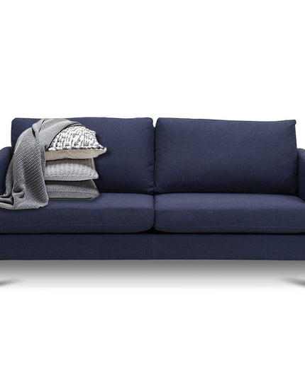 Giantex Modern Upholstered Accent Sofa, Fabric Futon Sofa Bed