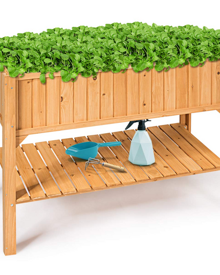 Raised Garden Planter Bed Box, 47" L x 22.5" W x 35.5" H