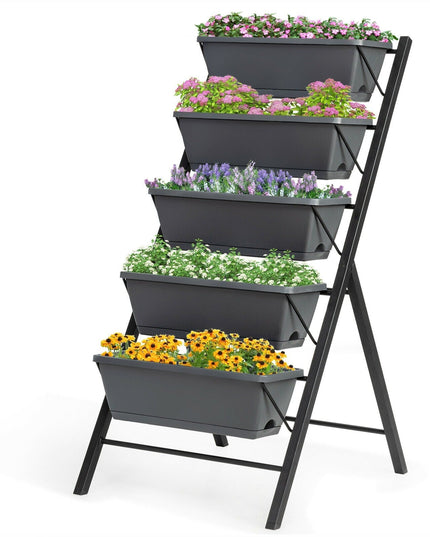 Vertical Raised Garden Bed, Elevated Planter Raised Beds with Water Drainage