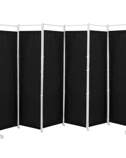 Giantex 6 Panel Room Divider, 6 Ft Folding Screen with Steel Support Base
