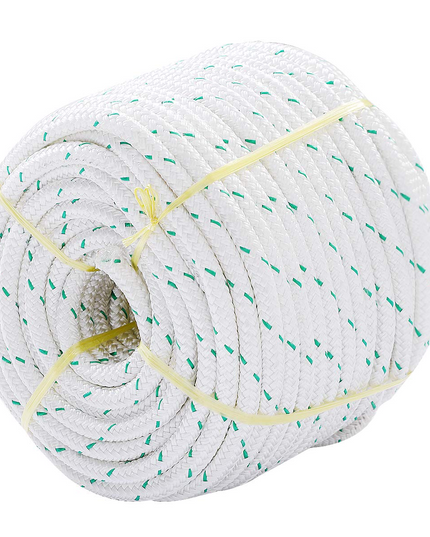 Giantex 3/7" Durable Braid Polyester Rope, White