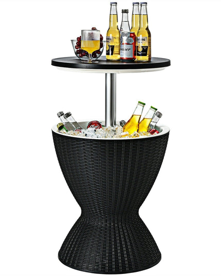 Giantex Cool Bar Table, 8 Gallon Beer and Wine Cooler