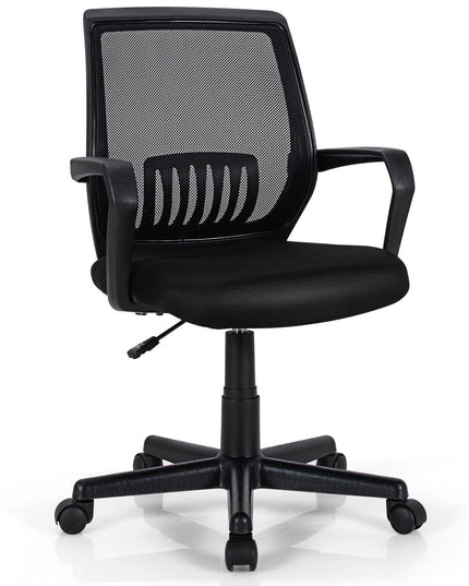 Mesh Office Chair, Mid Back Computer Desk Chair, Ergonomic Executive Chair