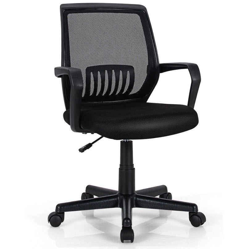 Mesh Office Chair, Mid Back Computer Desk Chair, Ergonomic Executive Chair