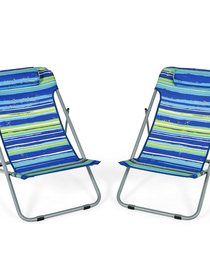 Giantex Beach Chair for Adults Camping Chair Set