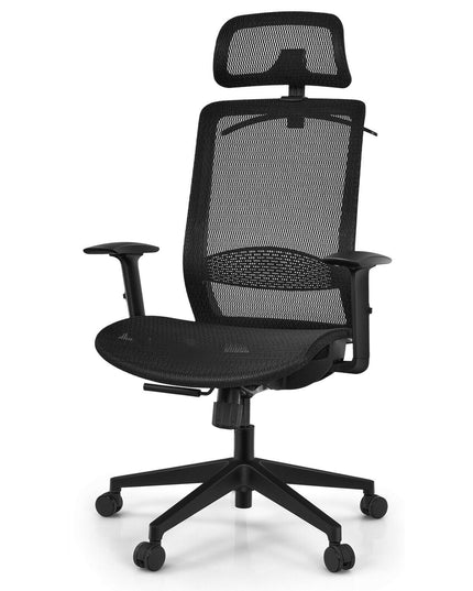 Mesh Office Chair, Ergonomic Office Chair with Headrest