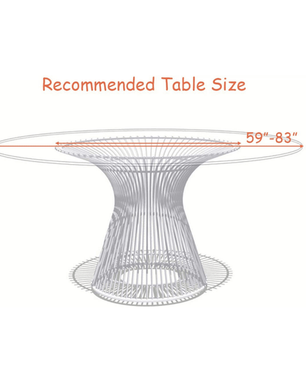 10 Pcs Round White Tablecloth 120-Inch, Premium Polyester Table Cover (White, 120") - Giantexus