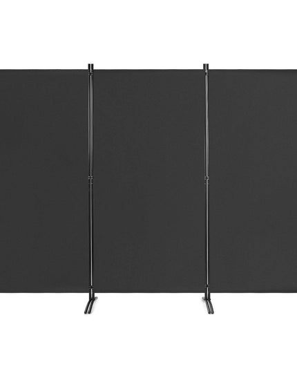 Giantex 6 Ft 3 Panel Room Divider, Folding Portable Privacy Screen w/ Durable Hinges Steel Base