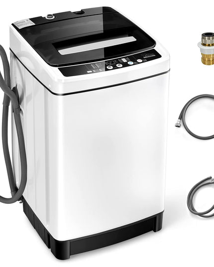2 in 1 Portable Laundry Washer 1.5Cu.Ft 11lbs Capacity Washer and Dryer Combo - Giantexus
