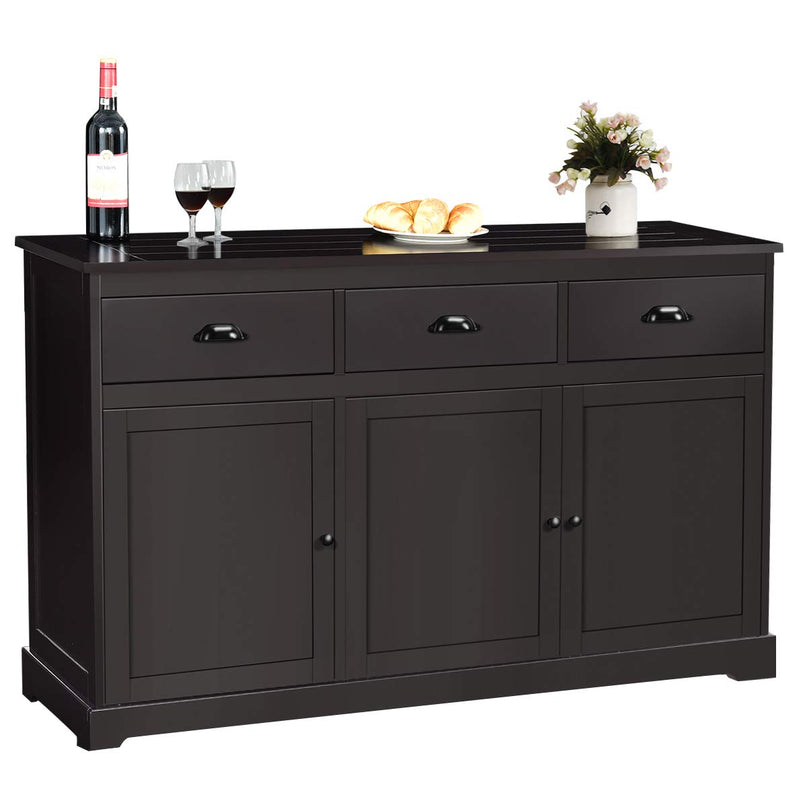 Giantex Sideboard Buffet Server Storage Cabinet Console Table