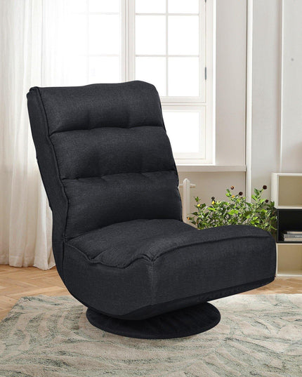 360 Degree Swivel Floor Chair, Lazy Sofa Lounge Chair - Giantexus