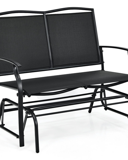 Giantex Patio Glider Stable Steel Frame for Outdoor Backyard