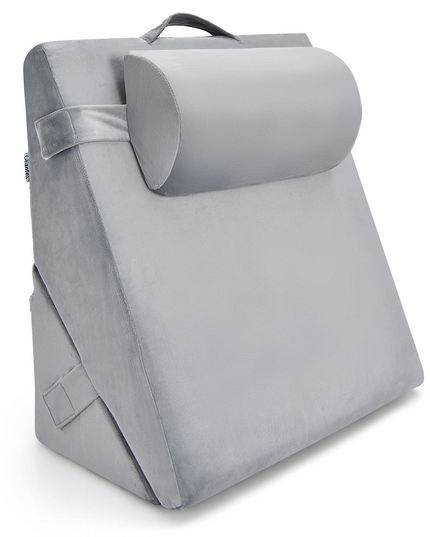 Giantex Wedge Pillow, Memory Foam Incline Pillows with Head Support