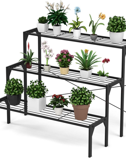 Giantex 3 Tiers Metal Plant Stand
