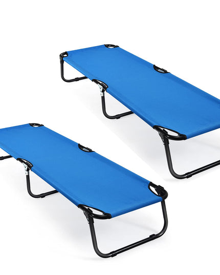 Giantex  Light Weight Camping Bed for Camp Office Sleepover